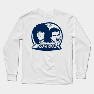 Vintage 1970s Sparks Shirt Recreation Long Sleeve T-Shirt